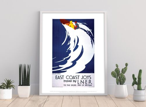 East Coast Joys No 6 Sea Sports - 11X14” Premium Art Print - I
