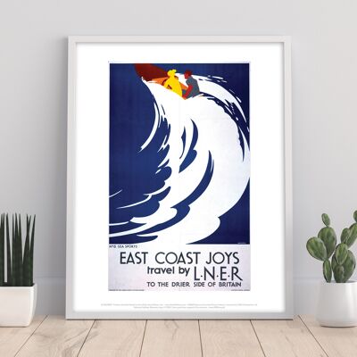 East Coast Joys No 6 Sea Sports - 11X14” Premium Art Print - I