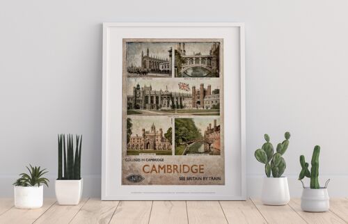 Colleges In Cambridge - 11X14” Premium Art Print