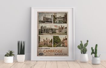 Collèges à Cambridge - 11X14" Premium Art Print