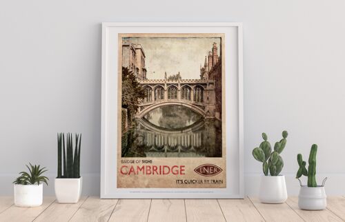 Bridge Of Sighs - Cambridge - 11X14” Premium Art Print