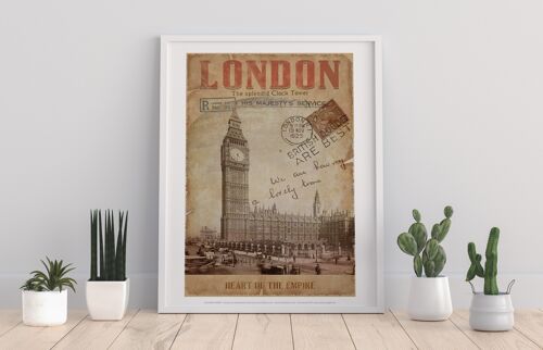 London - Heart Of The Empire - 11X14” Premium Art Print