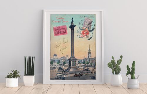 Trafalgar Square - London - 11X14” Premium Art Print