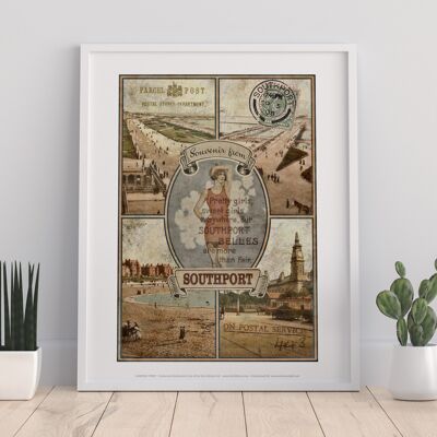 Souvenir aus Southport – 27,9 x 35,6 cm Premium-Kunstdruck