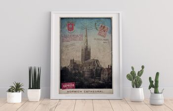 Cathédrale de Norwich - Norfolk - 11X14" Premium Art Print