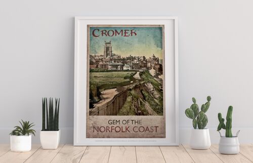Gem Of The Norfolk Coast - Cromer - 11X14” Premium Art Print