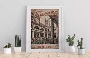 Bains romains - Bath - Darker - 11X14" Premium Art Print
