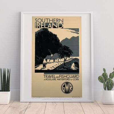 Fishguard To Rosslare, Waterford Or Cork Art Print