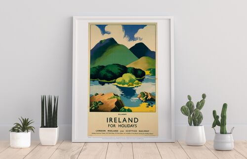 Killarney - Ireland For Holidays - 11X14” Premium Art Print
