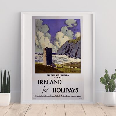 Península de Dingle Kerry - Irlanda para vacaciones - Lámina artística