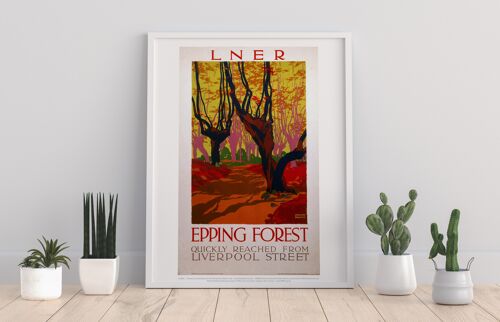 Epping Forest Quickly Reached - 11X14” Premium Art Print