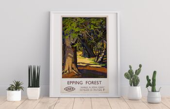 Randonnées dans la forêt d'Epping - 11X14" Premium Art Print