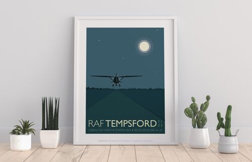 Poster - Raf Tempsford - 11X14” Premium Art Print