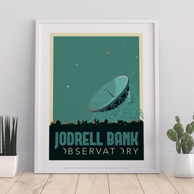 Poster – Jodrell Bank – Premium-Kunstdruck, 27,9 x 35,6 cm