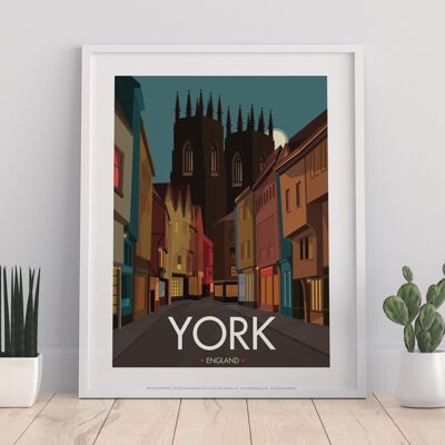 Póster - York - 11X14” Impresión de arte premium
