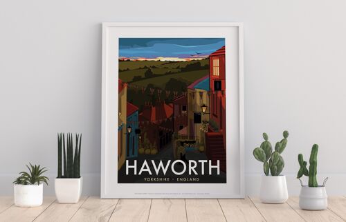 Poster - Haworth - 11X14” Premium Art Print