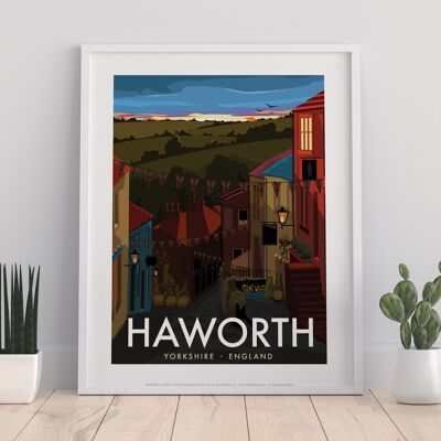 Póster - Haworth - 11X14" Impresión de arte premium