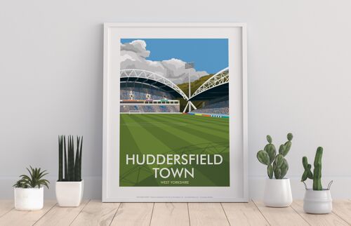 Poster - Huddersfield Football Club - Premium Art Print