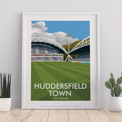 Poster – Huddersfield Football Club – Premium-Kunstdruck