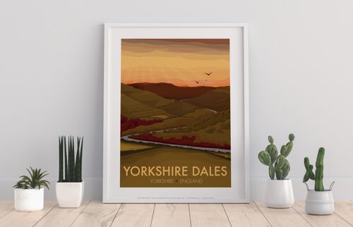 Poster - Yorkshire Dales - 11X14” Premium Art Print