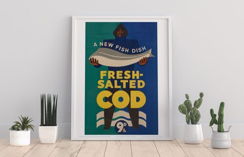 Poster - Fish Dish - 11X14” Premium Art Print