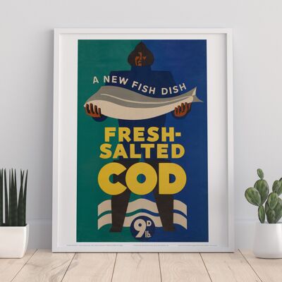 Poster - Fish Dish - 11X14” Premium Art Print