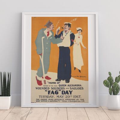 Poster – Tag der Schwuchtel – 27,9 x 35,6 cm Premium-Kunstdruck