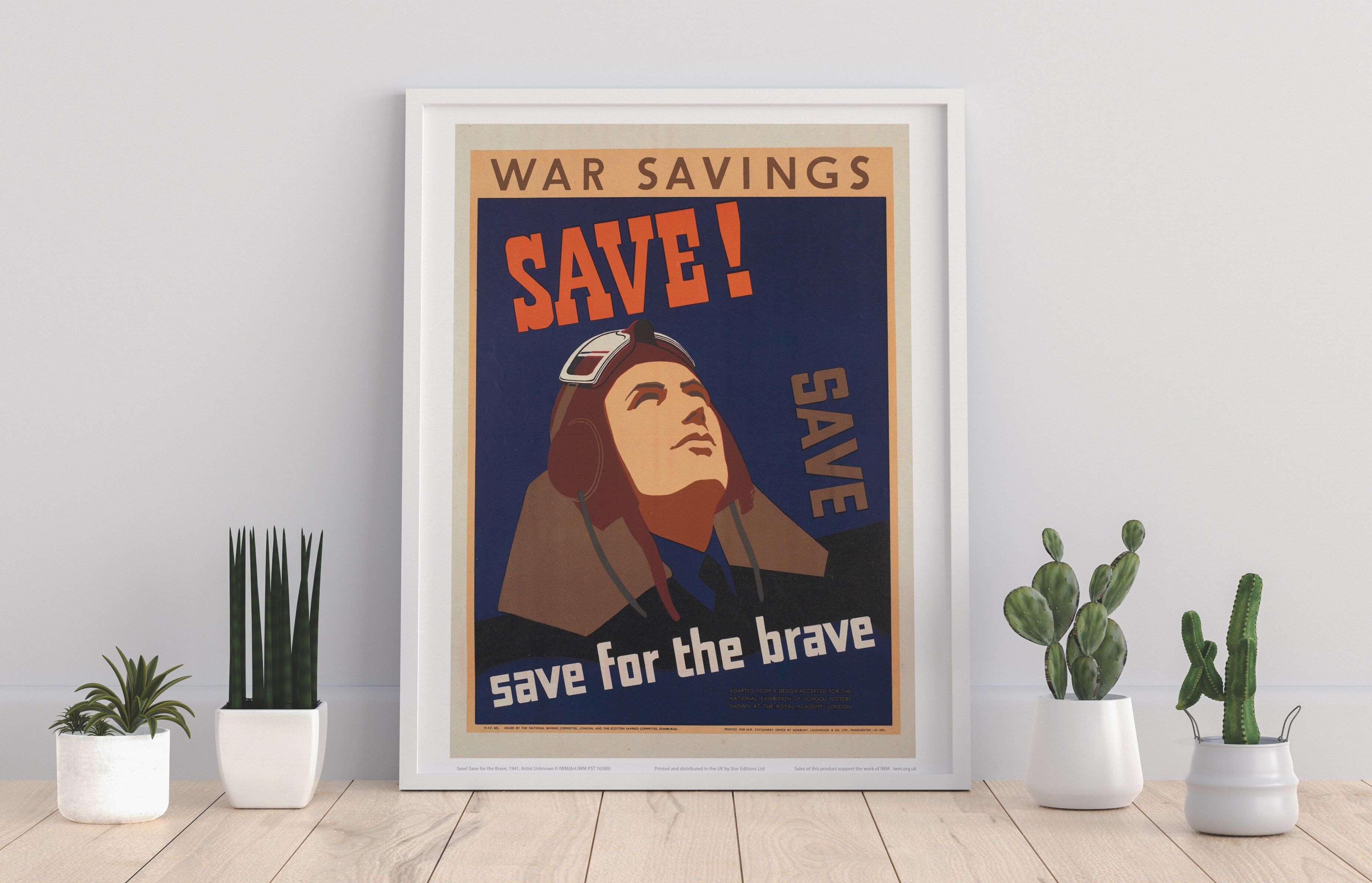 Save The Brave - Stampa artistica premium 11X14".