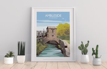 Lake District - Ambleside - 11X14" Premium Art Print