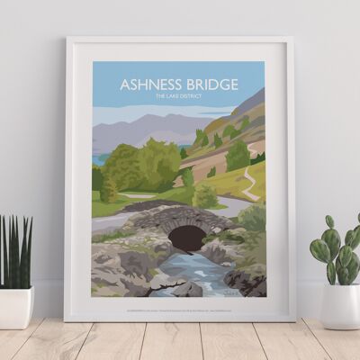 Puente Ashness - Distrito de los Lagos - 11X14" Premium Art Print