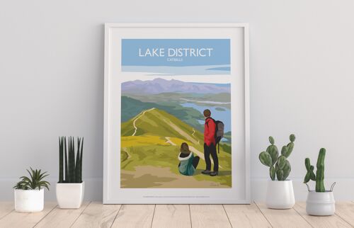 Catbells - Lake District - 11X14” Premium Art Print