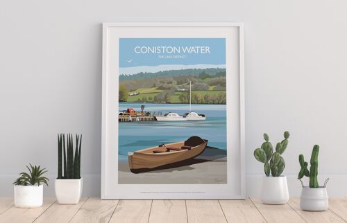 Coniston Water - Lake District - 11X14” Premium Art Print