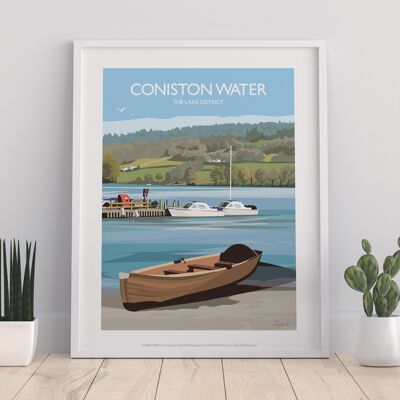 Coniston Water - Lake District - 11X14" Stampa d'arte premium