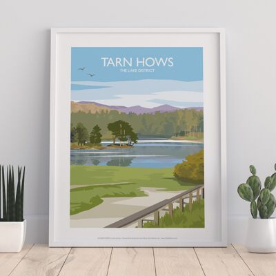 Tarn Hows - Distrito de los lagos - 11X14" Premium Art Print