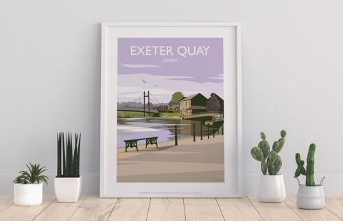 Exeter Quay - 11X14” Premium Art Print