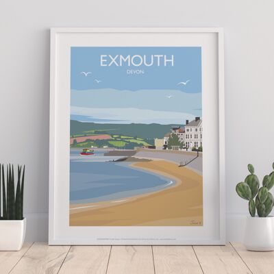 Exmouth - Devon - 11 x 14" stampa d'arte premium