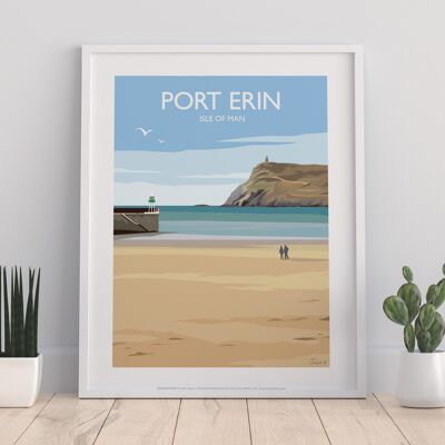 Port Erin - Isle Of Man - 11X14” Premium Art Print