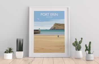 Port Erin - Île de Man - 11X14" Premium Art Print
