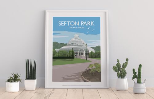 Sefton Park - Palm House - 11X14” Premium Art Print