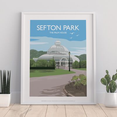 Sefton Park - Palm House - 11X14” Premium Art Print