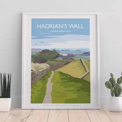 Hadrian's Wall - 11X14” Premium Art Print