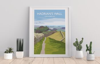 Mur d'Hadrien - 11X14" Premium Art Print
