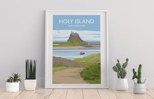 Holy Island, Northumberland - 11X14” Premium Art Print