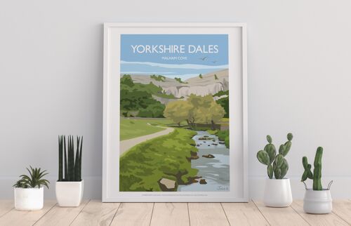 Yorkshire Dales - Malham Cove - 11X14” Premium Art Print