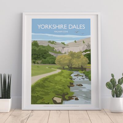 Yorkshire Dales - Malham Cove - 11X14” Premium Art Print