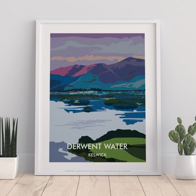 Derwent Water - 11X14” Premium Art Print