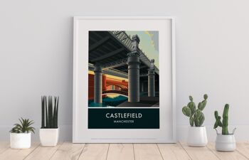 Castefield par l'artiste Stephen Millership - Impression d'art premium