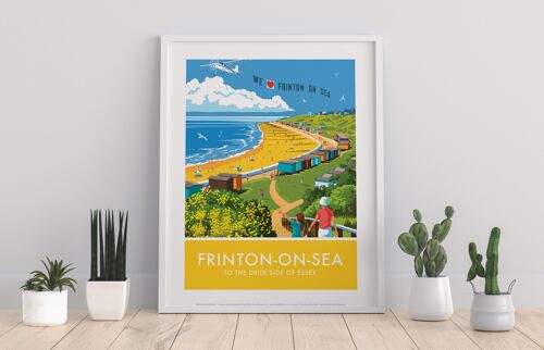 Frinton On Sea By Artist Stephen Millership - Art Print