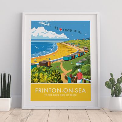 Frinton On Sea By Artist Stephen Millership - Art Print