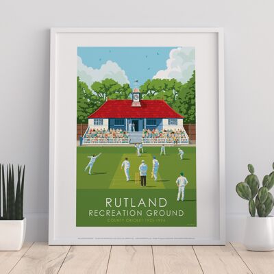 Rutland Recreationg Ground By Stephen Millership Art Print